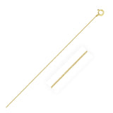 10k Yellow Gold Classic Box Chain 0.45mm thumbnail 2