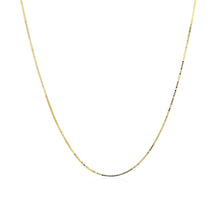 Load image into Gallery viewer, 10k Yellow Gold Classic Box Chain 0.45mm