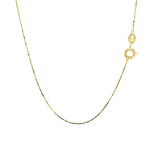 Load image into Gallery viewer, 10k Yellow Gold Classic Box Chain 0.45mm