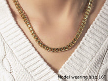 Load image into Gallery viewer, 6.7mm 14k Yellow Gold Solid Miami Cuban Chain