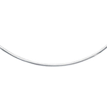 Load image into Gallery viewer, 14k White Gold Chain in a Classic Omega Design (4 mm)