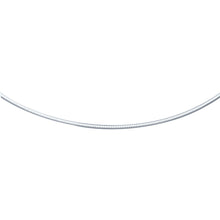 Load image into Gallery viewer, 14k White Gold Classic Omega Style Chain (2 mm)