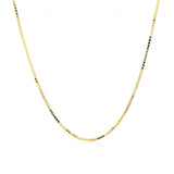 14k Yellow Gold Classic Box Chain 1.0mm thumbnail 3
