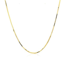 Load image into Gallery viewer, 14k Yellow Gold Classic Box Chain 1.0mm