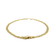 Load image into Gallery viewer, 3.2mm 10k Yellow Gold Mariner Link Bracelet