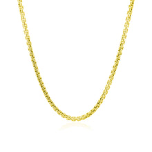 Load image into Gallery viewer, 2.4mm 14k Yellow Gold Round Box Chain