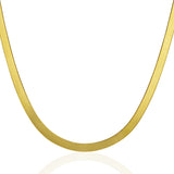 5.0mm 14k Yellow Gold Super Flex Herringbone Chain thumbnail 2