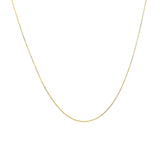 14k Yellow Gold Classic Box Chain 0.4mm thumbnail 3