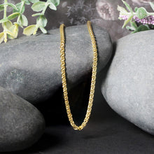 Load image into Gallery viewer, 14k Yellow Gold 2.4mm Light Weight Wheat Chain