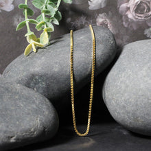 Load image into Gallery viewer, 14k Yellow Gold Classic Box Chain 1.4mm