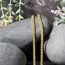 Load image into Gallery viewer, 14k Yellow Gold 3.3mm Light Weight Wheat Chain