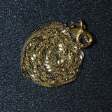 14k Yellow Gold Singapore Chain 1.5mm thumbnail 7