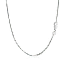 Load image into Gallery viewer, 14k White Gold Franco Chain 0.9mm