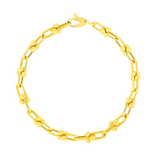 Load image into Gallery viewer, 14k Yellow Gold 7 1/2 inch Jax Chain Bracelet