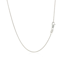 Load image into Gallery viewer, 10k White Gold Wheat Chain 0.6mm