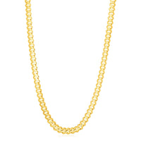 Modern Lite Edge Chain in 14k Yellow Gold (8.0 mm)