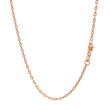 Load image into Gallery viewer, Double Extendable Cable Chain in 14k Rose Gold (1.9mm)