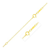 Extendable Cable Chain in 14k Yellow Gold (1.2mm) thumbnail 2