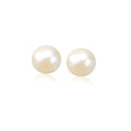 14K yellow gold ring with pear white pearl stone