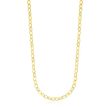 Load image into Gallery viewer, 14k Yellow Gold Cable Chain Style Polished Necklace