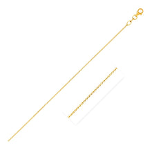 Load image into Gallery viewer, Double Extendable Cable Chain in 14k Yellow Gold (1.0mm)