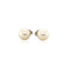 Load image into Gallery viewer, Freshwater Pearl Earrings in Sterling Silver