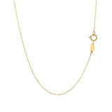 14k Yellow Gold Necklace with Five Pointed Star thumbnail 3