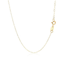 Load image into Gallery viewer, 14k Yellow Gold Necklace with Dog Paw Print Symbol in Mother of Pearl
