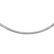 Load image into Gallery viewer, Sterling Silver Classic Omega Chain Necklace (6.0mm)