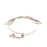 Adjustable Multi Chain Bracelet in Sterling Silver thumbnail 3