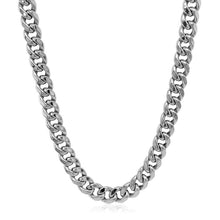 Load image into Gallery viewer, 5.3mm 14k White Gold Miami Cuban Semi Solid Chain