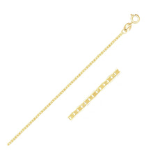 Load image into Gallery viewer, 10k Yellow Gold Mariner Link Chain 1.2mm