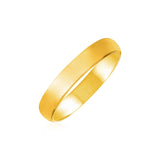 14k Yellow Gold 4mm Comfort Fit Wedding Band thumbnail 2