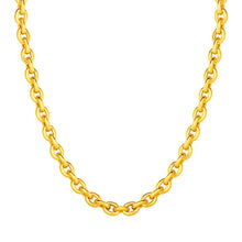 Load image into Gallery viewer, 14k Yellow Gold Polished Oval Link Necklace