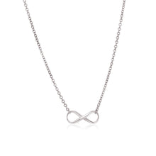 Load image into Gallery viewer, Sterling Silver Infinity Symbol Necklace