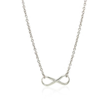 Load image into Gallery viewer, Sterling Silver Infinity Symbol Necklace