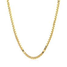 Load image into Gallery viewer, 2.0mm 14k Yellow Gold Semi Solid Box Chain