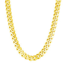 Load image into Gallery viewer, 14k Yellow Gold 22 inch Polished Curb Chain Necklace