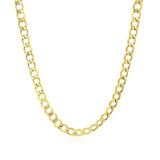 4.4mm 10k Yellow Gold Curb Chain thumbnail 2