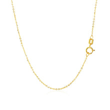 Load image into Gallery viewer, 14k Yellow Gold Necklace with Eight Pointed Star and Beads