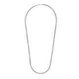 4.4mm Sterling Silver Rhodium Plated Round Box Chain thumbnail 2