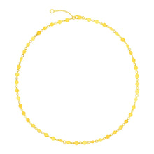 Load image into Gallery viewer, 14k Yellow Gold Necklace with Polished Circles