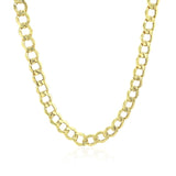 5.3mm 10k Yellow Gold Curb Chain thumbnail 2