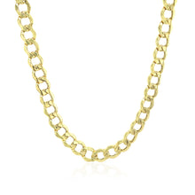 Load image into Gallery viewer, 5.3mm 10k Yellow Gold Curb Chain