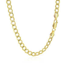 Load image into Gallery viewer, 5.3mm 10k Yellow Gold Curb Chain