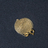 14k Yellow Gold Oval Cable Link Chain 1.0mm thumbnail 6