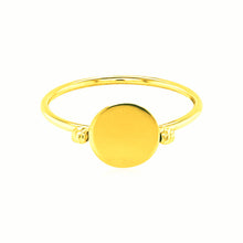 Load image into Gallery viewer, 14k Yellow Gold Ring with Polished Oval