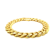Load image into Gallery viewer, 14k Yellow Gold Polished Curb Chain Bracelet