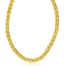 Load image into Gallery viewer, 14k Yellow Gold Byzantine Design Stylish Necklace